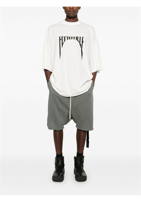 T-shirt Runaway Tommy in bianco Rick owens drkshdw - uomo RICK OWENS DRKSHDW | DU02D2259RNEP11109